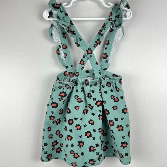 🌸 Adorable Skirt with Suspenders and Ruffles! Size 3T by Wonder Nation - Picture 6 of 11